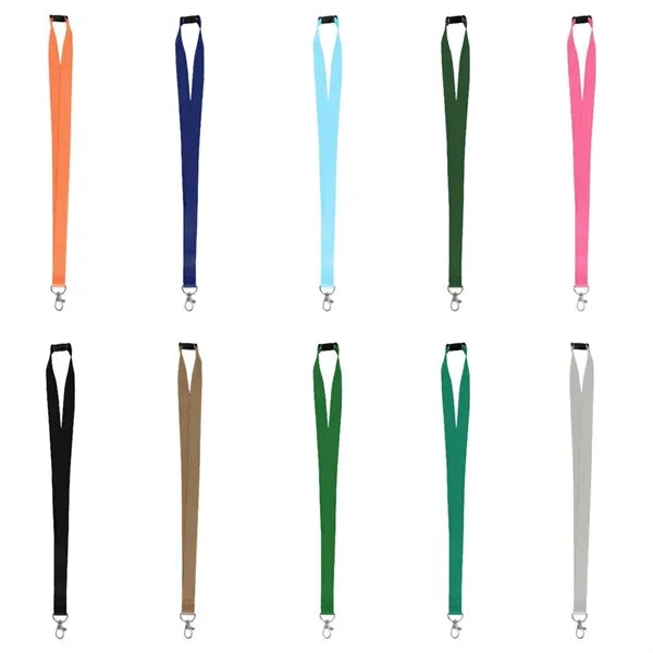 Full Color Dye-Sublimated Lanyard with Plastic Breakaway