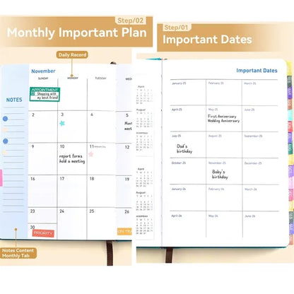 Daily Planner 2025-2026