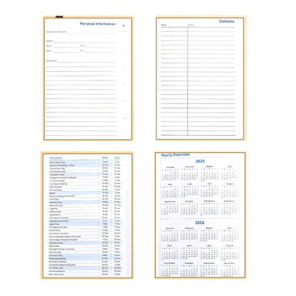 Daily Planner 2025-2026