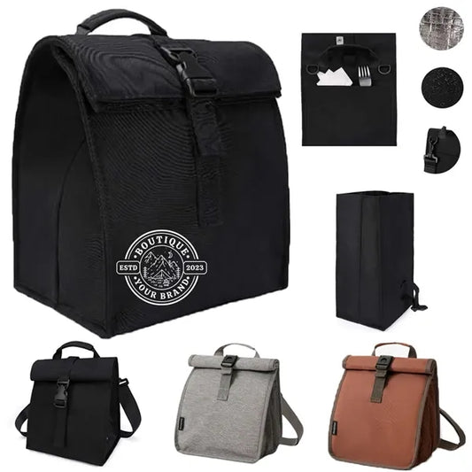 Portable Insulated Folding Lunch Bag Lightweight  Box