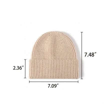 Classic Men's Warm Winter Hat Acrylic Knitted