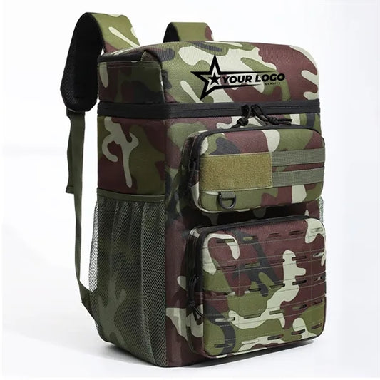 24L Camping Cooler Backpack Insulated Waterproof Lunch Bag