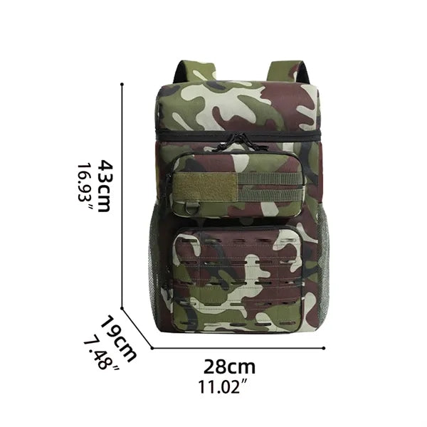 24L Camping Cooler Backpack Insulated Waterproof Lunch Bag