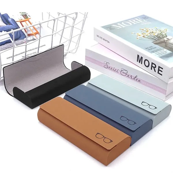 Custom Logo Cheap Leather Glasses Case Box