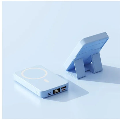 Magnetic Wireless Portable Charger 10000mAh Battery Pack