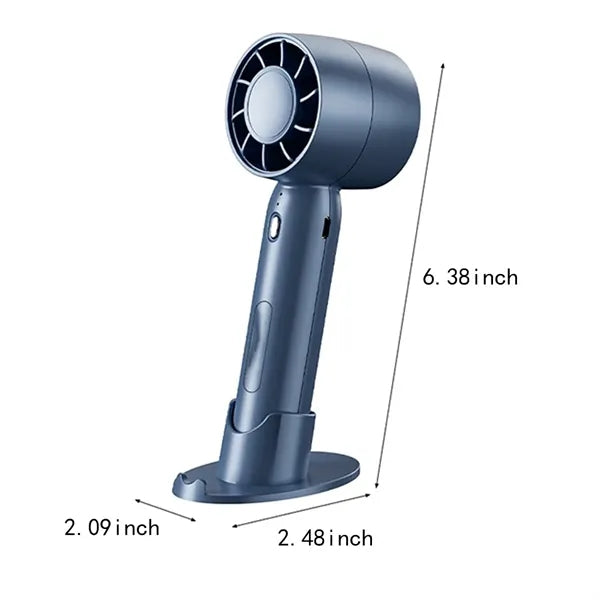 Portable Long-lasting Powerful Rechargeable Handheld Fan