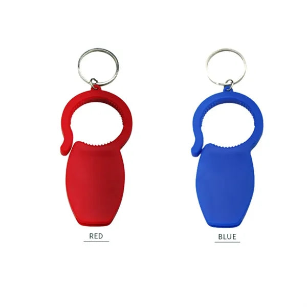 3 in 1 Multifunctiona Flat Bottle Opener With Keychain