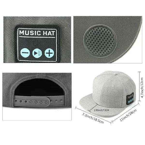Bluetooth Wireless Smart Music Hat Speakerphone Cap Outdoor