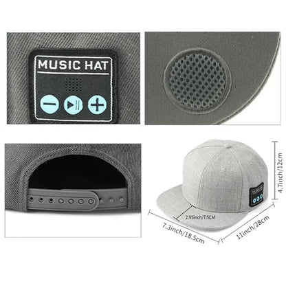 Bluetooth Wireless Smart Music Hat Speakerphone Cap Outdoor
