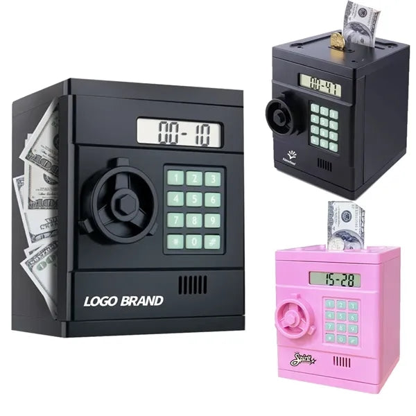 Electronic Cash Coin ATM Money Piggy Bank for Kids