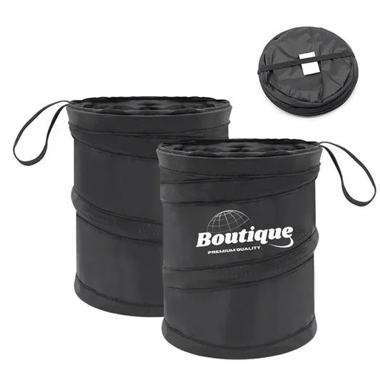 Foldable Pop Up Car Garbage Bag Trash Can Container