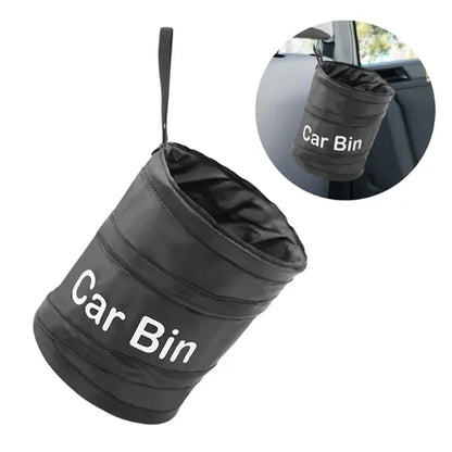 Foldable Pop Up Car Garbage Bag Trash Can Container