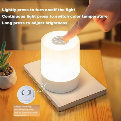 Touch Bedside Table Lamp