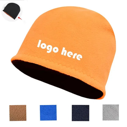 Polar Fleece Double-Sided Warm Hat