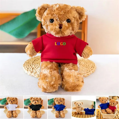 Plush Toy For Bears With T-Shirt