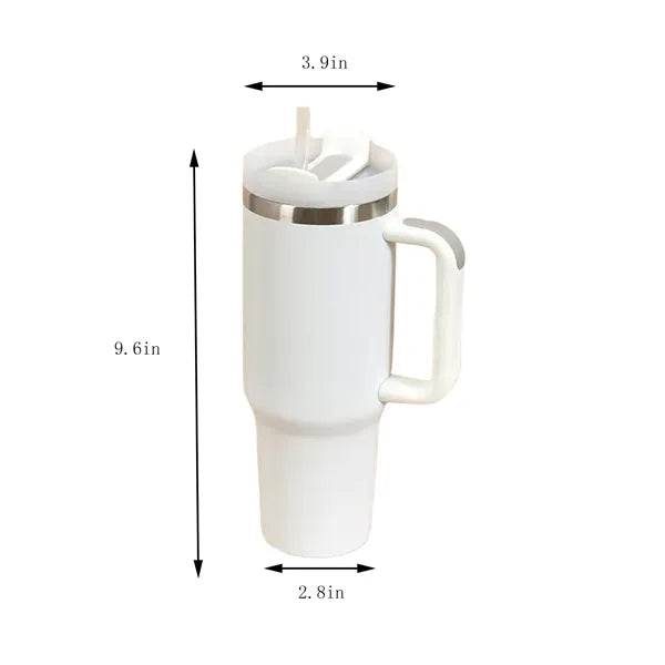 40 Oz Stainless Steel Insulated Double Wall Car Mug