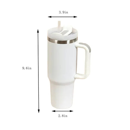 40 Oz Stainless Steel Insulated Double Wall Car Mug