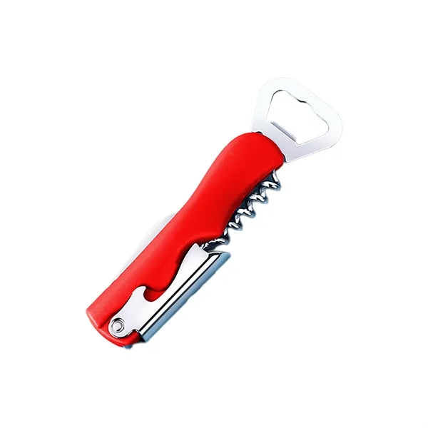 Plastic Stainless Steel Multifunctional Bottle Opener