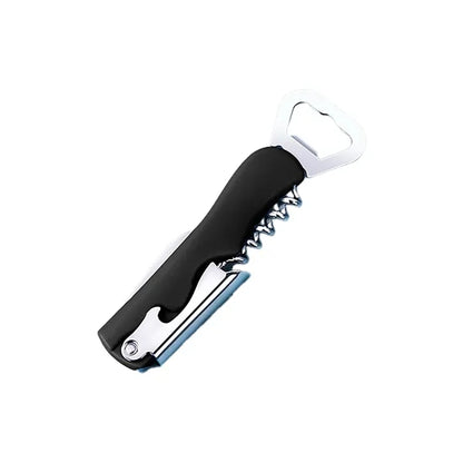 Plastic Stainless Steel Multifunctional Bottle Opener