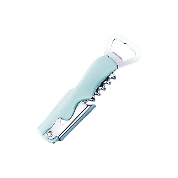 Plastic Stainless Steel Multifunctional Bottle Opener