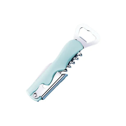 Plastic Stainless Steel Multifunctional Bottle Opener