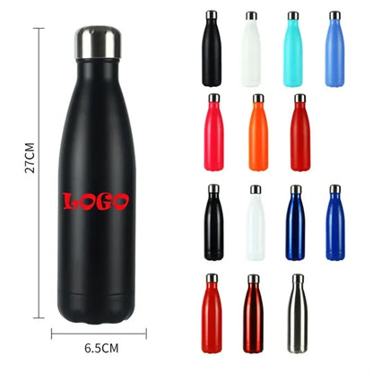 304 Double Layer Stainless Steel Coke Bottle Insulated Mug