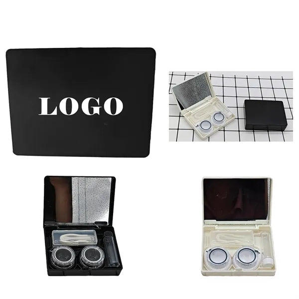 Vintage Contact Lens Case With Mirror