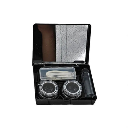 Vintage Contact Lens Case With Mirror