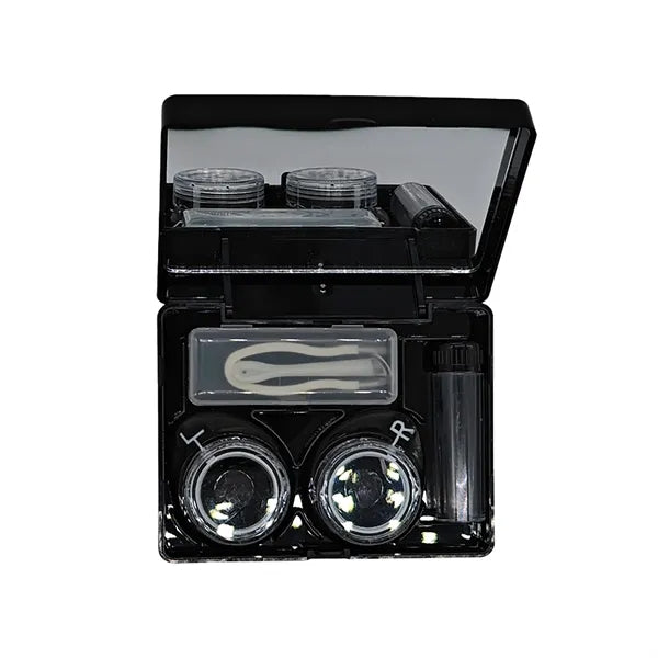 Vintage Contact Lens Case With Mirror