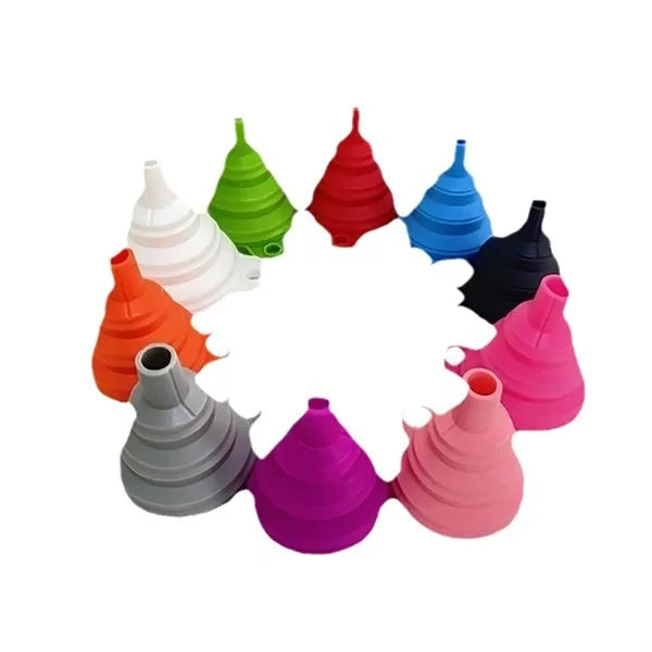 Silicone Creative Retractable Folding Kitchen Funnel