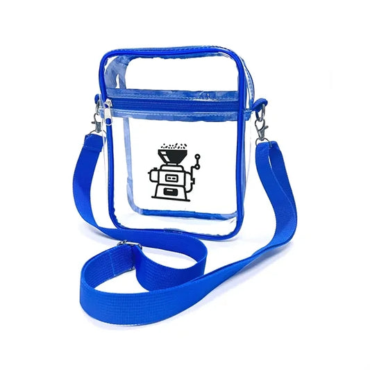 Pvc Square Mini Transparent Crossbody Bag