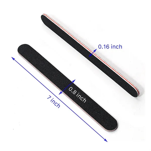 Double Sided Emery Board Nail File(100/180 Grit)