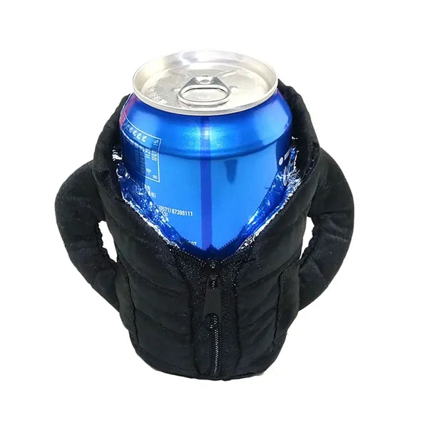 Down Jacket Can Cup Sleeve