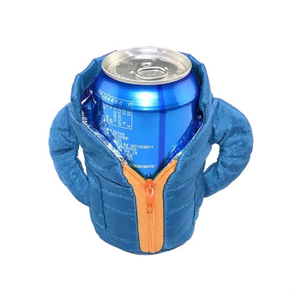 Down Jacket Can Cup Sleeve
