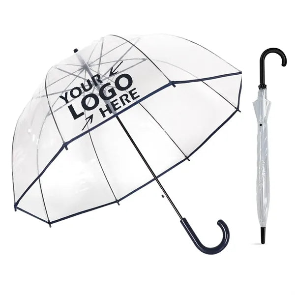 The 47" Arc Fashion Clear Bubble Umbrella