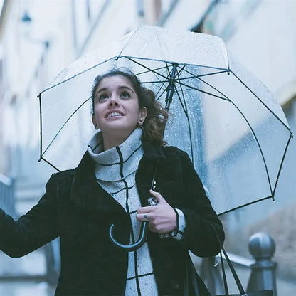 The 47" Arc Fashion Clear Bubble Umbrella