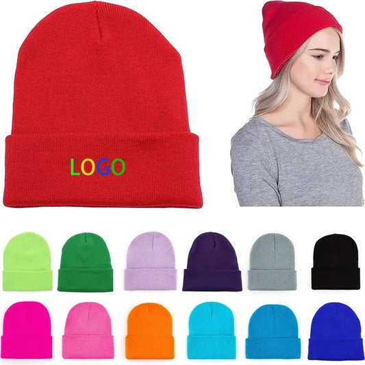 Acrylic Knit Warm Beanie Cap