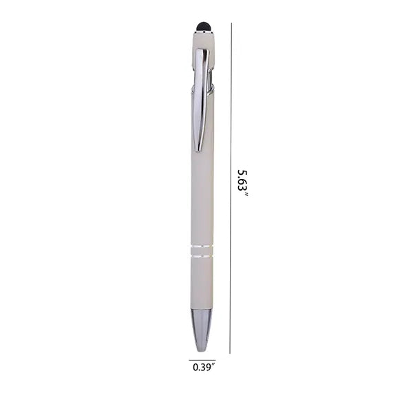 Aluminum Barrel Metal Touchscreen Ballpoint Pen