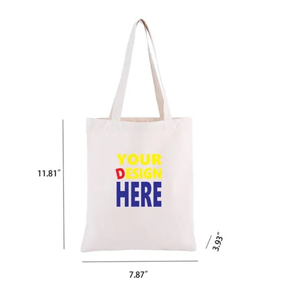 Custom Tote Canvas Bags For Shopping