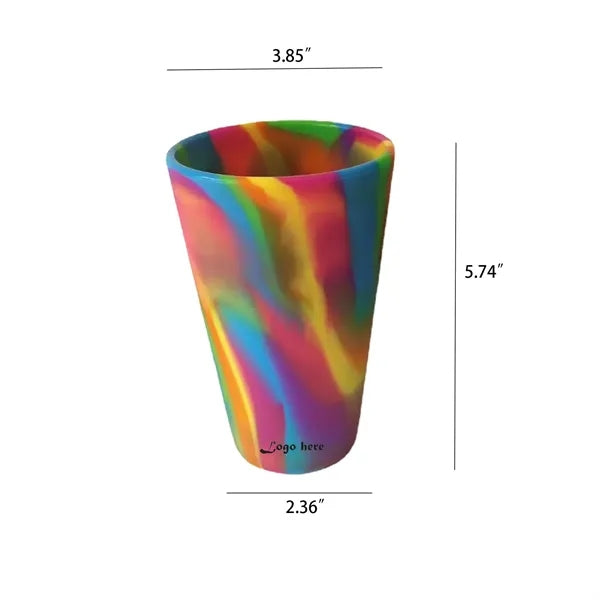 16Oz Silicone Cup-Soft Travel Mug