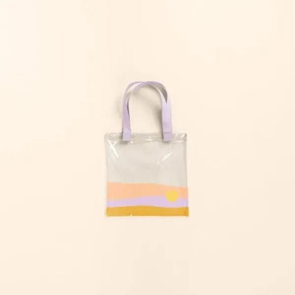 TEENY TINY TOTE - CLEAR VINYL