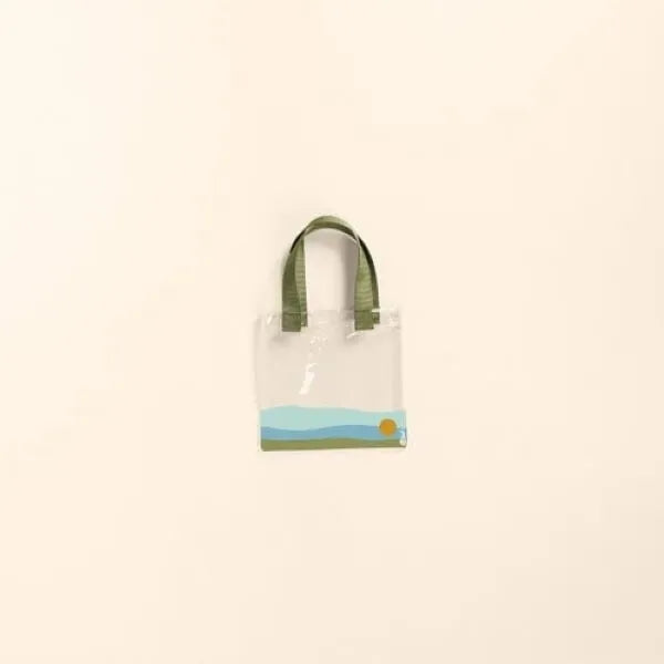 ITTY BITTY TOTE - CLEAR VINYL