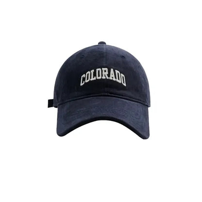 Embroidered 100% Cotton Baseball Cap