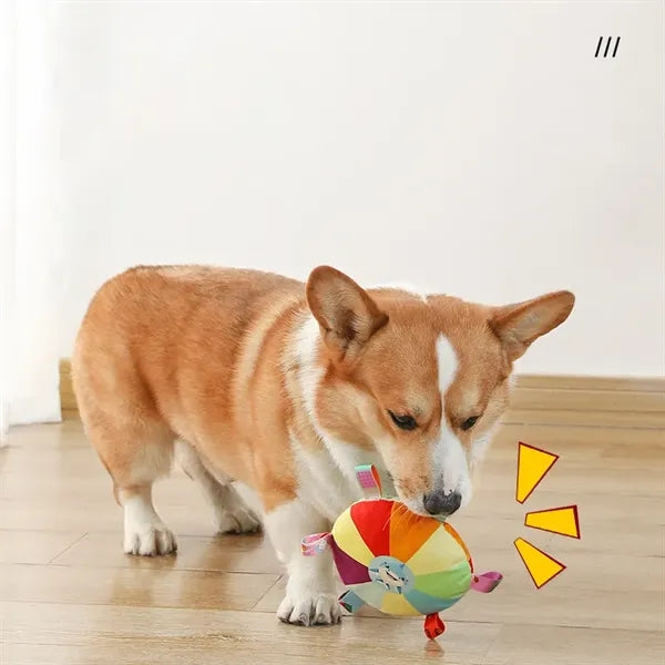 Plush Dog Toy with Sound