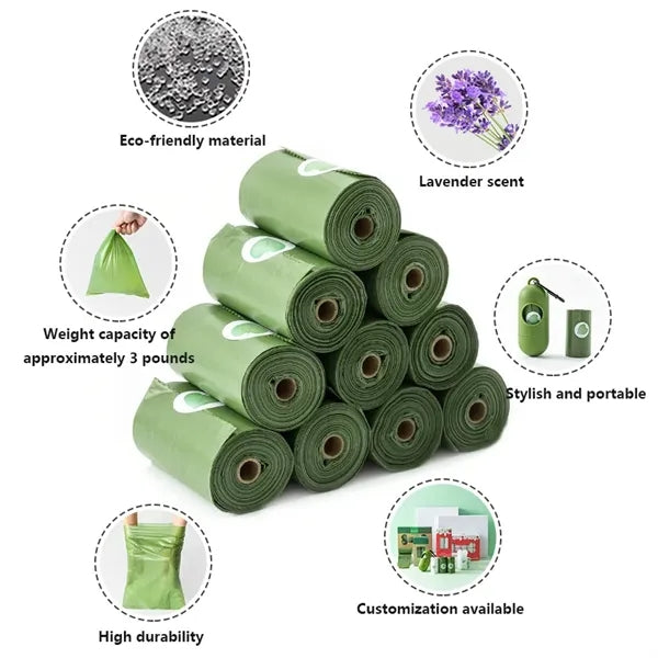 Eco-friendly Biodegradable Dog Poop Bags