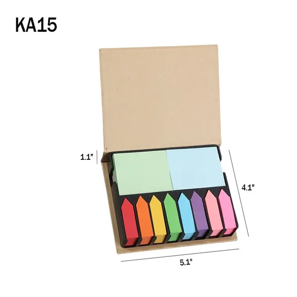 Multi-color Sticky Notes Set