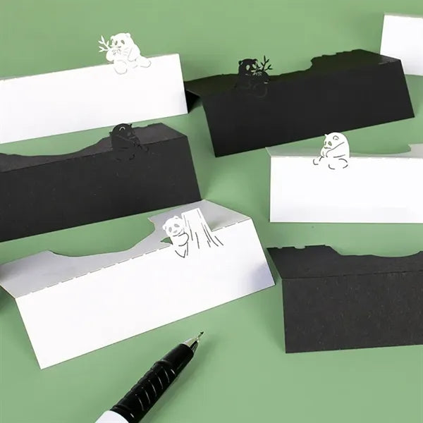3D Stereoscopic Paper Sculpture Memo Pads