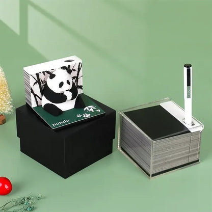 3D Stereoscopic Paper Sculpture Memo Pads
