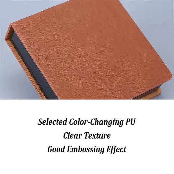 Sticky Notes with Leather Case