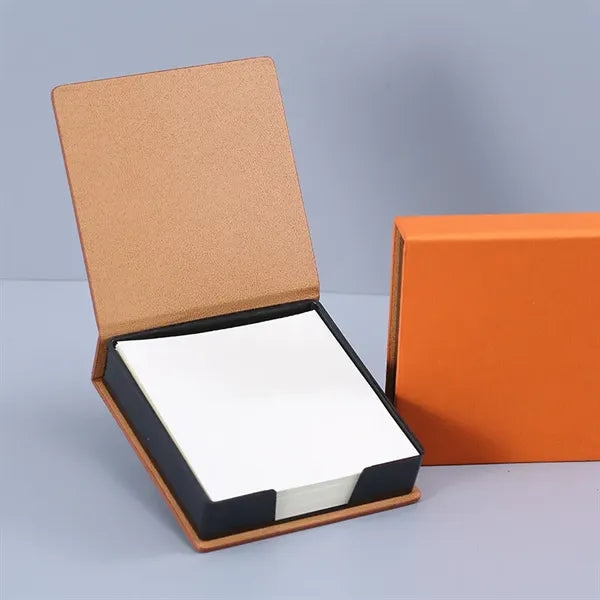 Sticky Notes with Leather Case